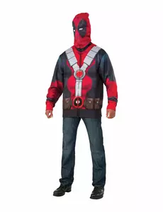 Voksen Deadpool hettejakke