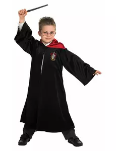 Harry Potter luksuriøst kostyme til barn, Størrelse: 3–4 år (90–104 cm)