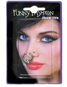 2 Fake nose piercings for adults