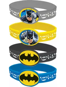 4 Batman elastiske armbånd