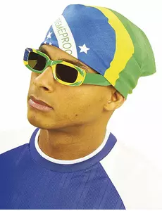 Brasil supporterbandana 55 x 55 cm
