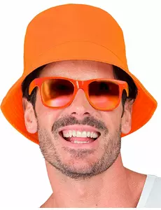 Voksen fluorescerende oransje bob