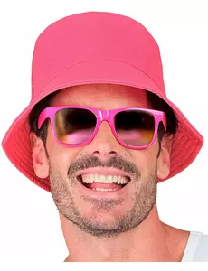 Voksen fluorescerende rosa bob