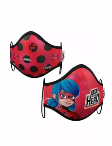 Eske med 2 gjenbrukbare Ladybug-barnemasker