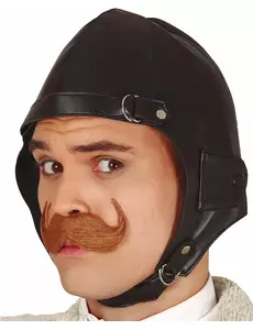 Svart pilothatt for voksne