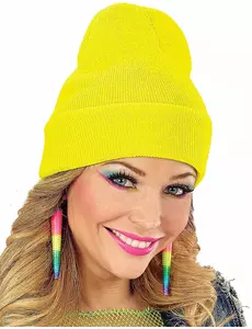 Fluorescerende gul lue for voksne