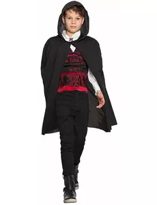 Svart hettekappe til barn, Halloween