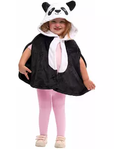 Liten pandakappe for barn
