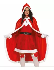 Lang julemantelkappe for voksne