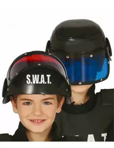 Barnas SWAT-hjelm med visir