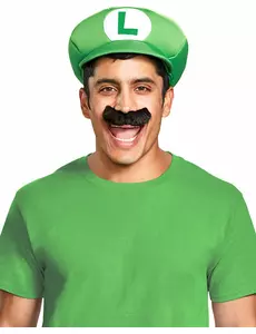 Luigi voksenlue og bart