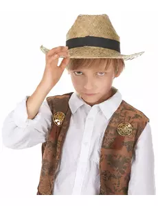 Barnas stråcowboyhatt
