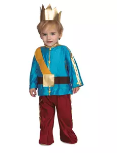 Babyblå prinskronekostyme