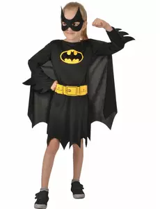 Batgirl-kostyme til jenter, Størrelse: 10–12 år