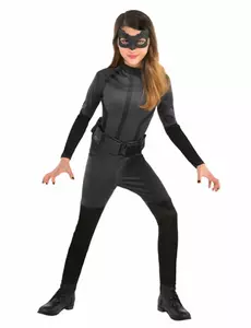 Catwoman-kostyme til jenter, Størrelse: 4–6 år(110 cm)