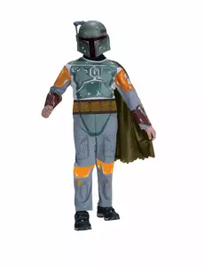 Klassisk Boba Fett-kostyme til barn, Størrelse: 7–8 år (122 – 128 cm)