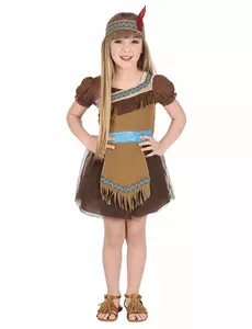 Elegant indisk jentekostyme, Størrelse: 2–3 år(104 cm)