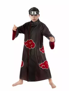Itachi Naruto-kostyme til barn, Størrelse: 7–8 år (128 cm)