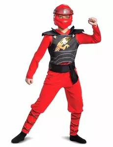LEGACY Kai Ninjago-kostyme – LEGO Kids, Størrelse: 10–12 år (137 – 149 cm)