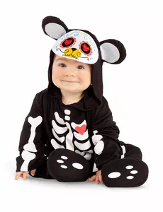 Minibjørnkostyme til babyens dag, Størrelse: 7–12 måneder(74–80 cm)