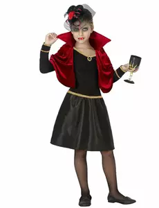 Glamorøst vampyrkostyme for jenter