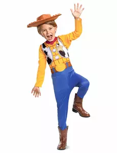 Woody-kostyme – Klassisk Toy Story for barn, Størrelse: 7–8 år (124–136 cm)