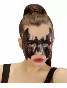 Blodig flaggermusulvkvinne Halloween
