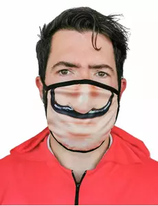 Voksen nesemaske med tyvtrykk