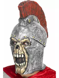 Helmaske for voksne, romersk krigerskjelett, Halloween