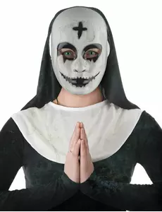 Satanisk nonnemaske for voksne