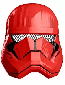 Rød Sith-soldatmaske for barn