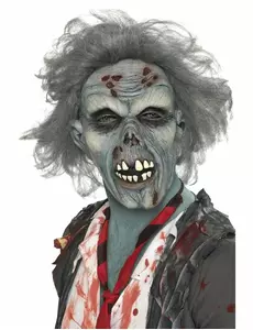Halloween-maske for voksne med zombier