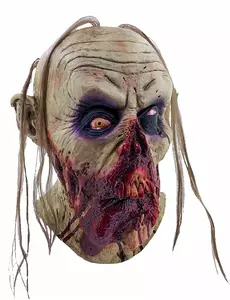 Blodig zombiemaske til voksne, Halloween