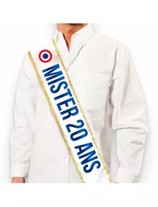 Mister 20 trefarget skjerf