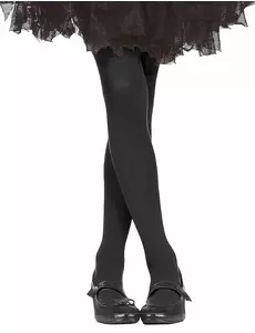 Children's black tights