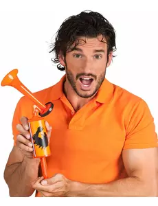 Nederlandsk supporter tåkelur