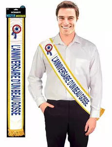 Blått skjerf En kjekk fyrs bursdag