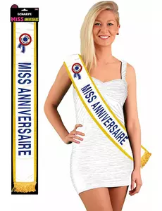 Miss Birthday Sash