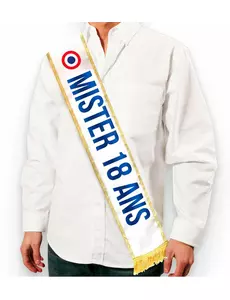 Mister 18 trefarget skjerf