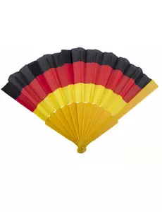 Tyskland supporterfan 23 cm