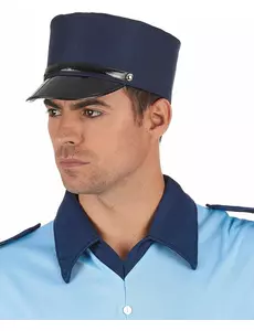 Blå gendarmlue for voksne