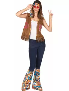 Tilbehørssett for voksne, retro hippies