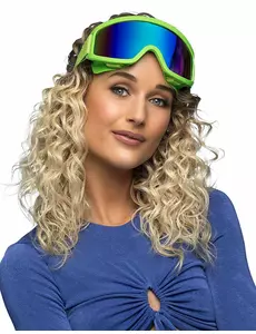 Fluorescerende grønne skibriller for voksne