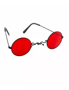 Adult red gothic glasses