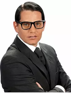 Adult black glasses