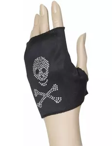 Women's skull mittens