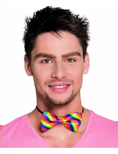 Adult multi-colored bow tie