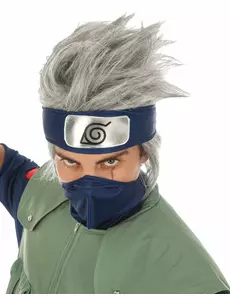 Kakashi Hatake Naruto voksen parykk