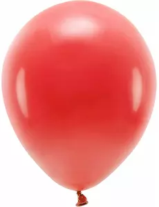 100 pastellrøde lateksballonger 26 cm