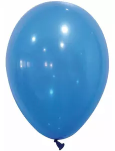 12 blå ballonger 28 cm